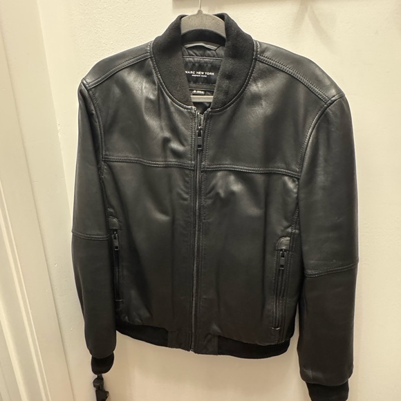 Marc New York Black Bomber Jacket - Picture 1 of 3